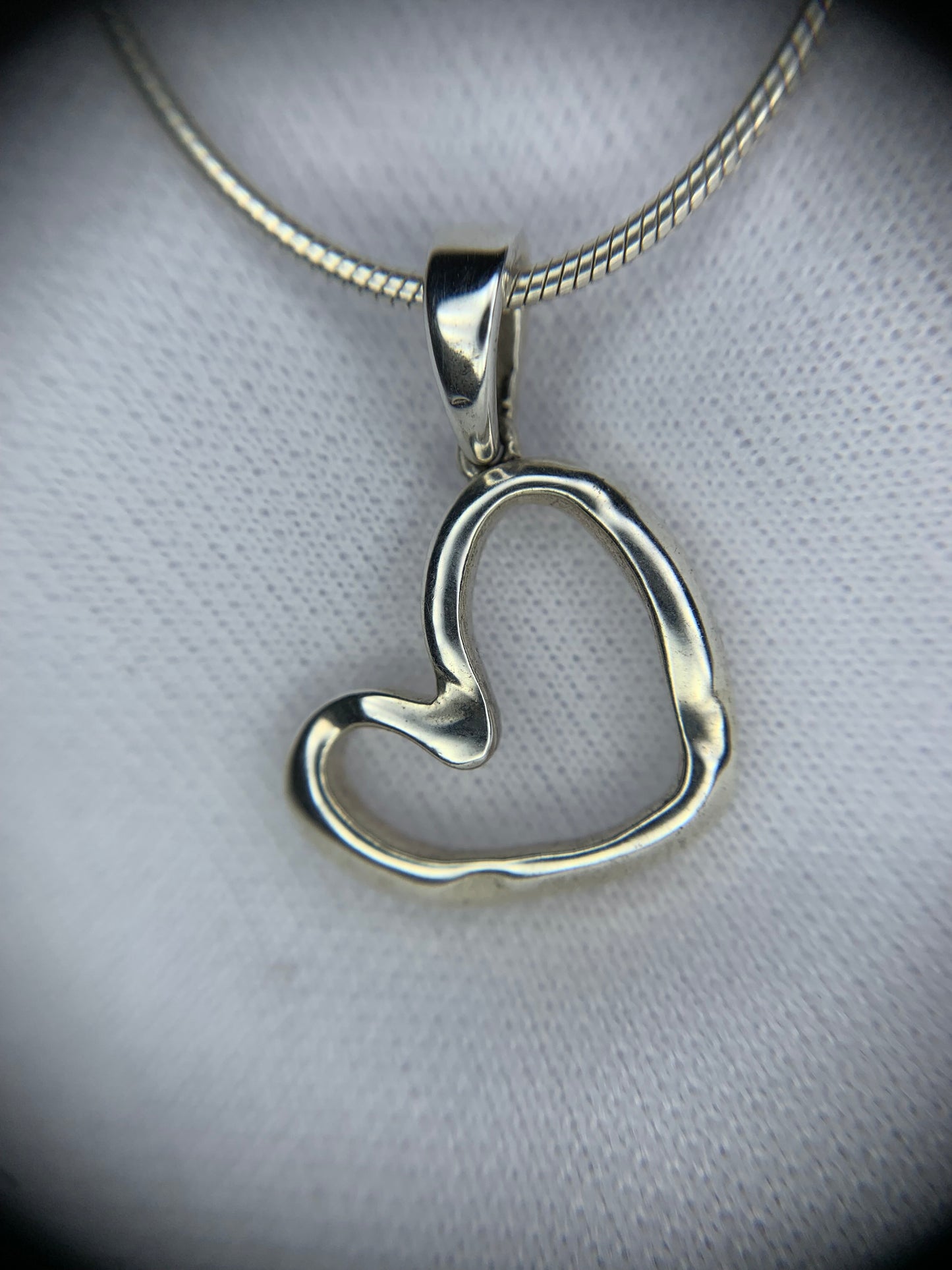 Open Heart Necklace