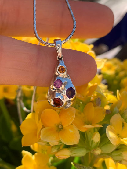Ethereal Raindrop Necklace