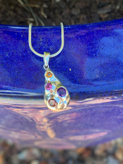 Ethereal Raindrop Necklace