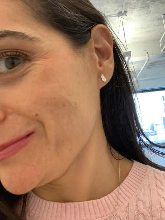 Teeny Ride the Wave Stud Earrings