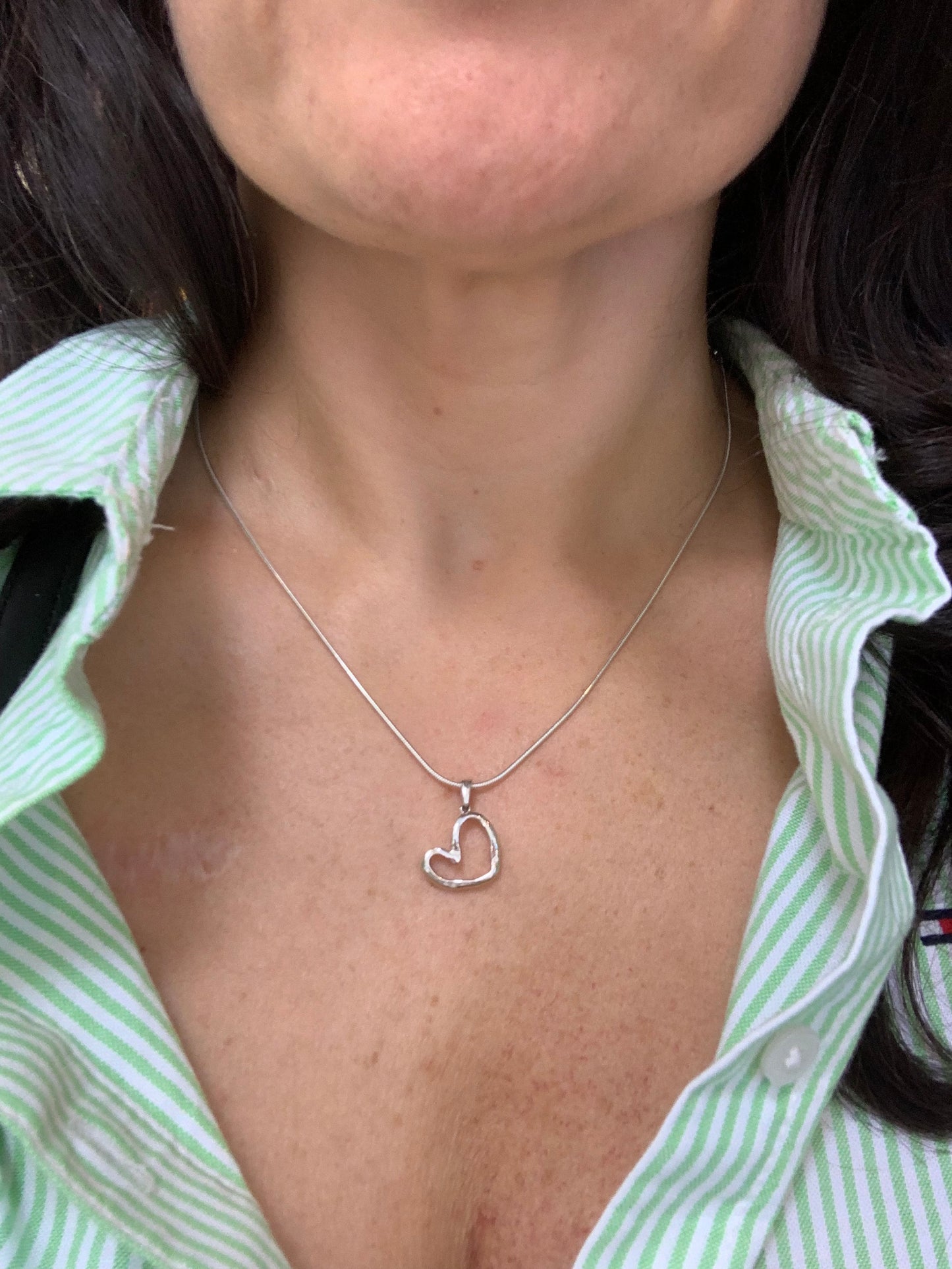 Open Heart Necklace