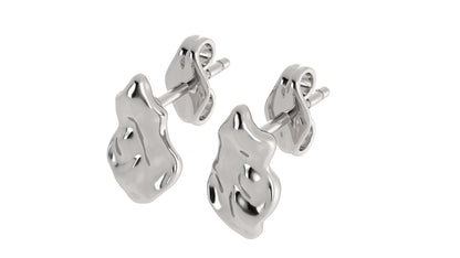 Teeny Ride the Wave Stud Earrings