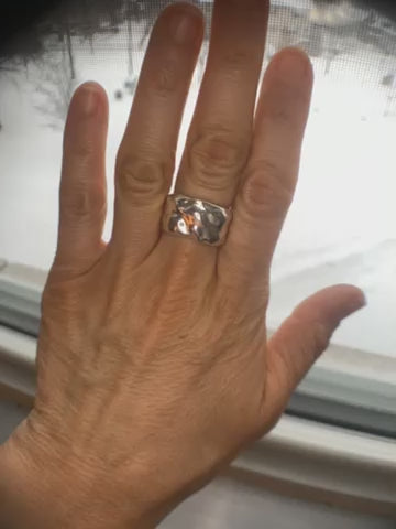 Medium Ride The Wave Ring