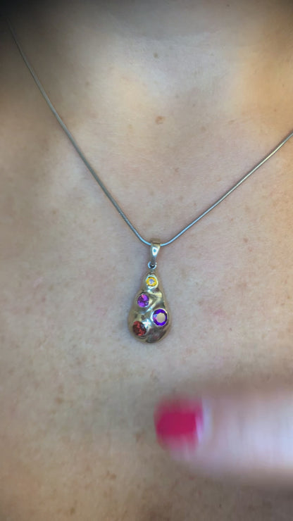 Ethereal Raindrop Necklace